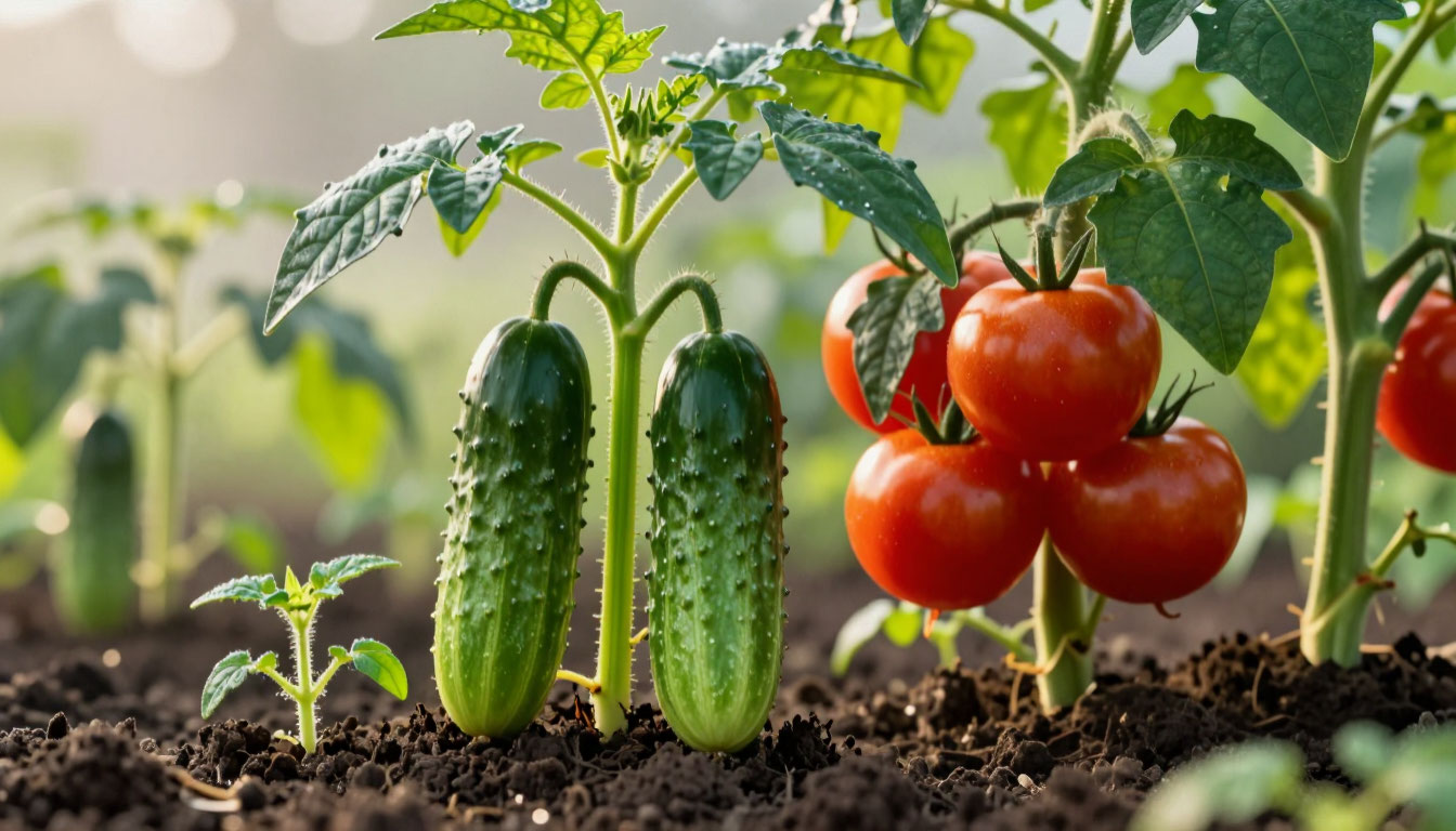 взошли семена овощей