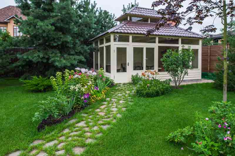 на фото правильная планировка участка